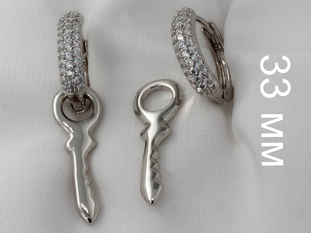 фото Серьги трансформер - (артикул - ffke08900-ZZ8690)