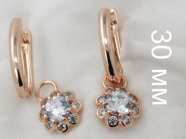 фото Серьги трансформер - (артикул - 18e03800-ZZ3338)