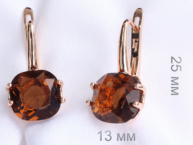 фото Серьги  fallon - (артикул - 18e01725-FF8332)