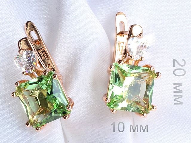 фото Серьги  fallon - (артикул - 18e09103-FF8591)